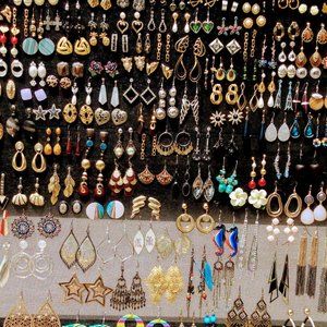 4 Pair Mystery Earrings ( from this board )